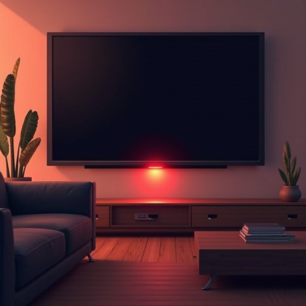 tv sony nháy đèn đỏ