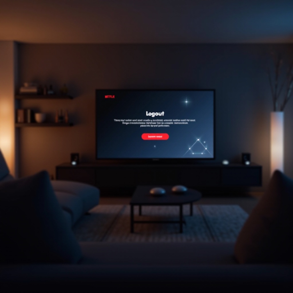 cách thoát tài khoản netflix trên tv