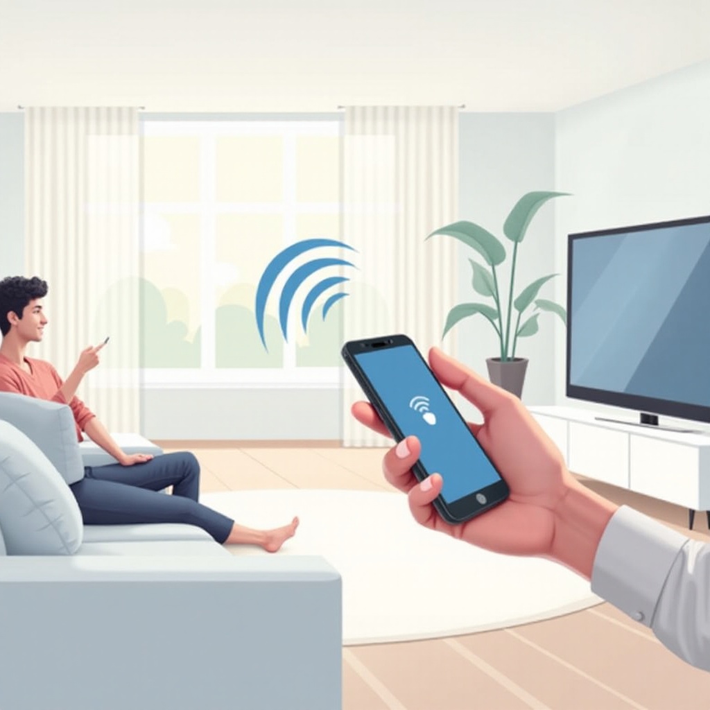 trình chiếu đt lên tv