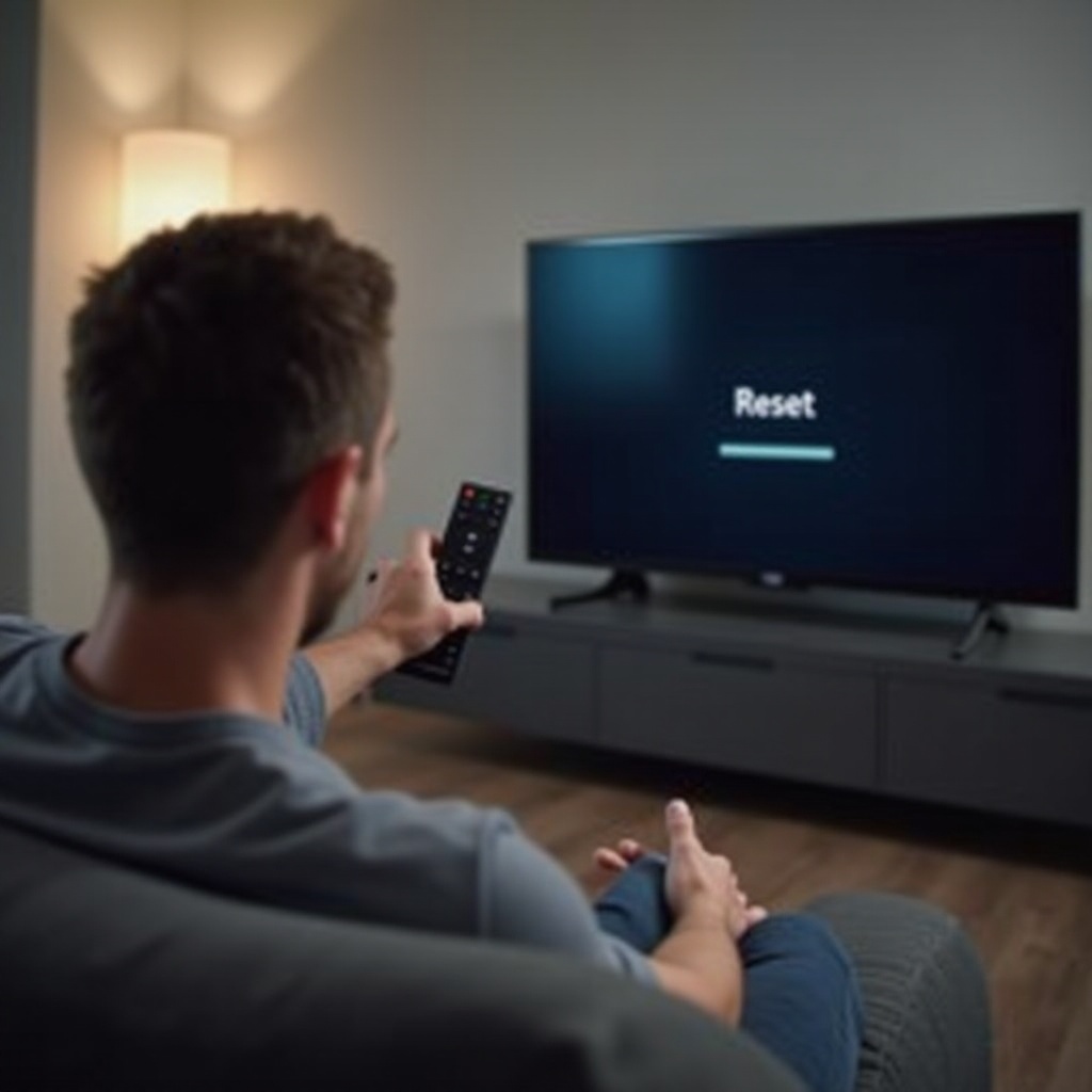 cách reset tv