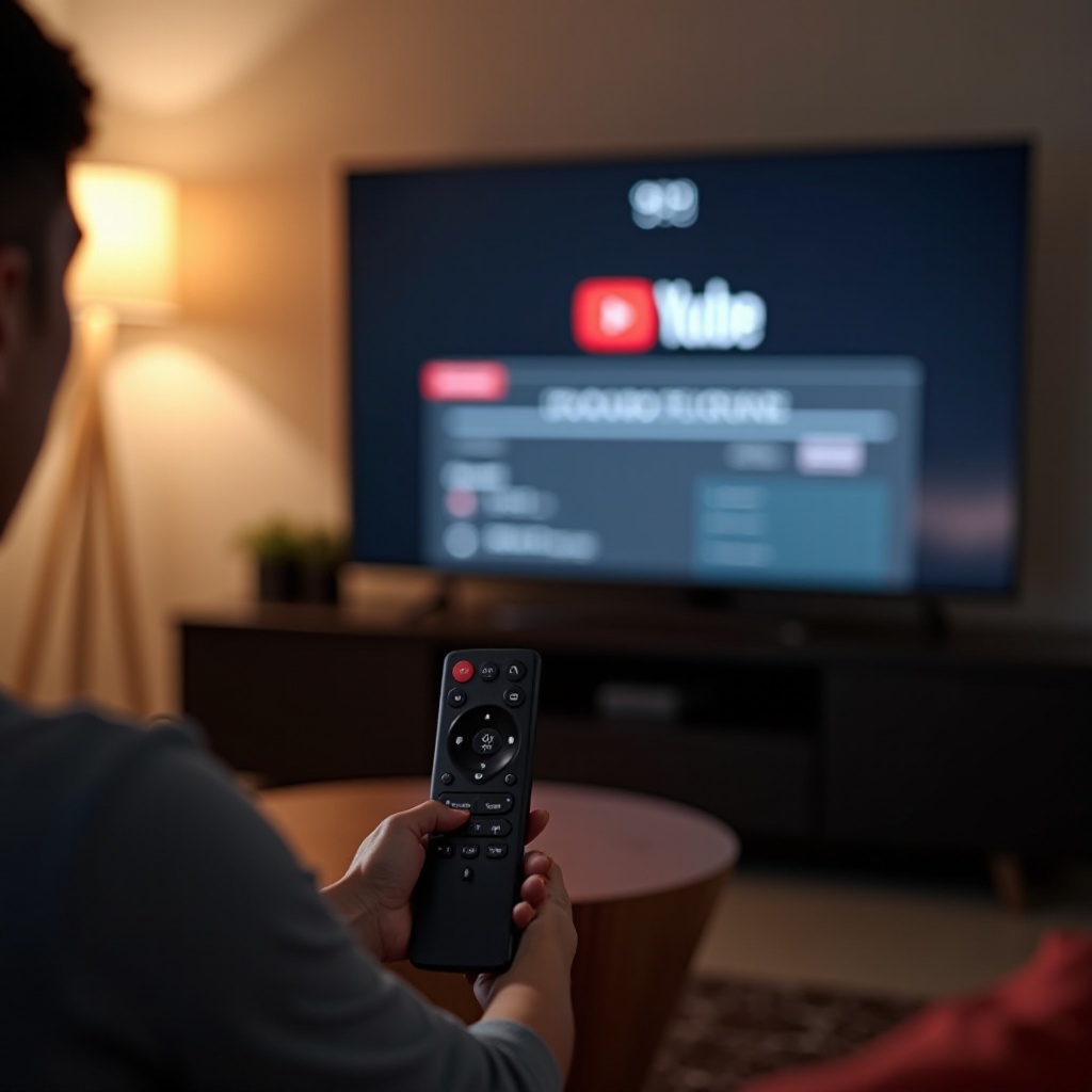 cách xóa tài khoản youtube trên tv