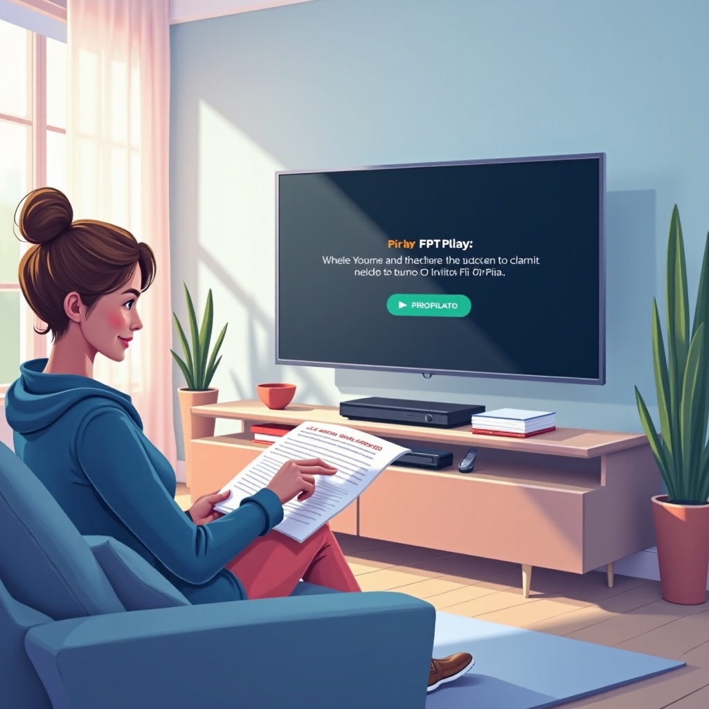 lỗi không vào được fpt play trên tv