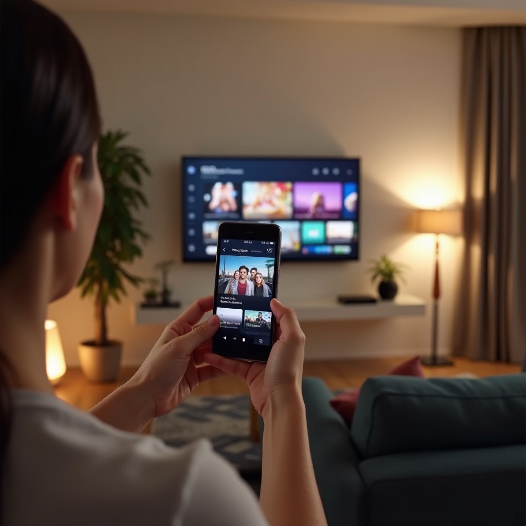 chia sẻ hình ảnh từ điện thoại lên tv sony