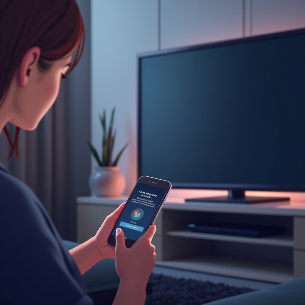 điện thoại không kết nối được với tv