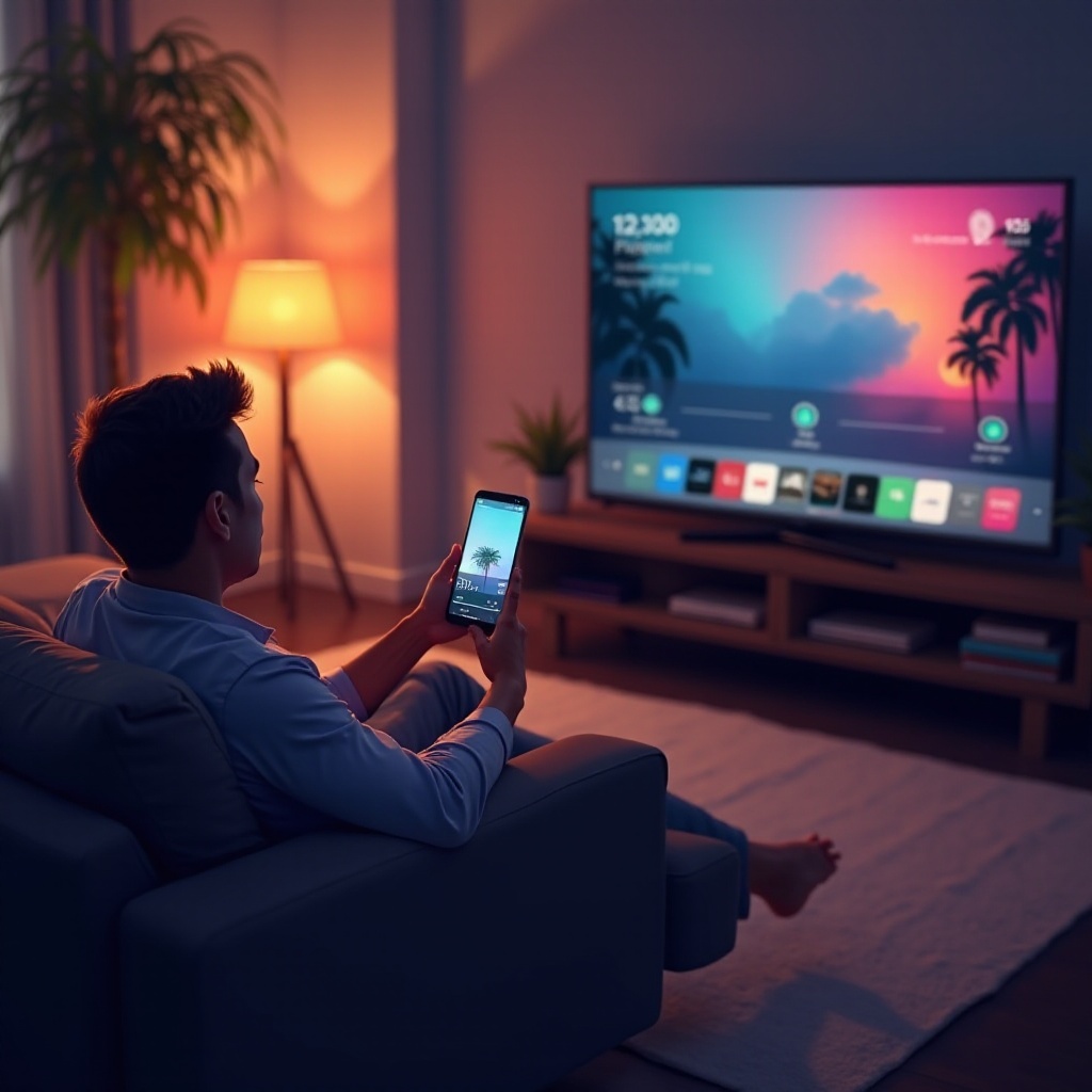 điều khiển tv lg bằng android