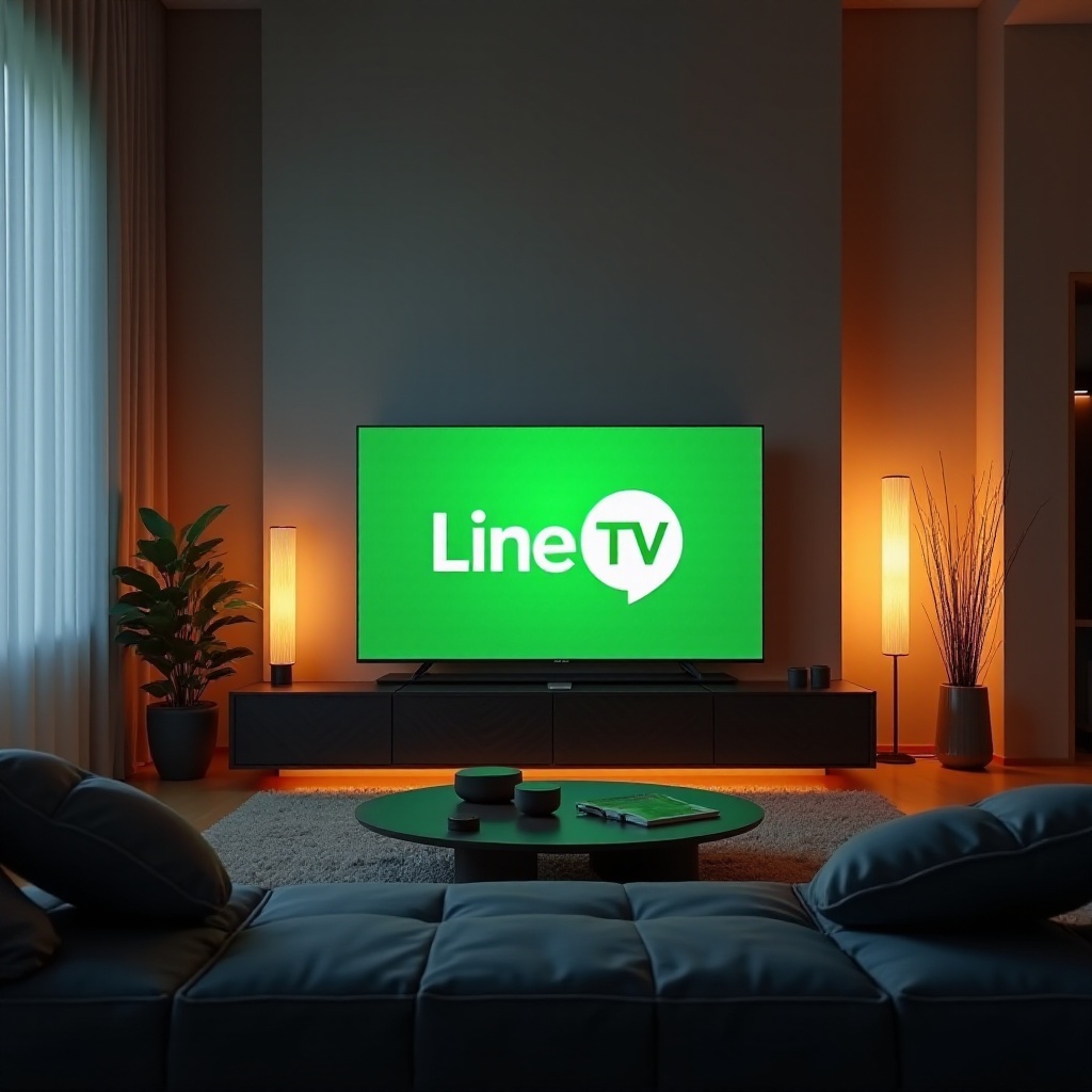 cách xem line tv