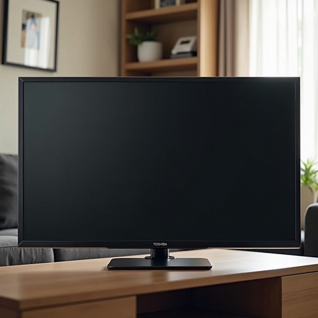 tv toshiba không lên hình