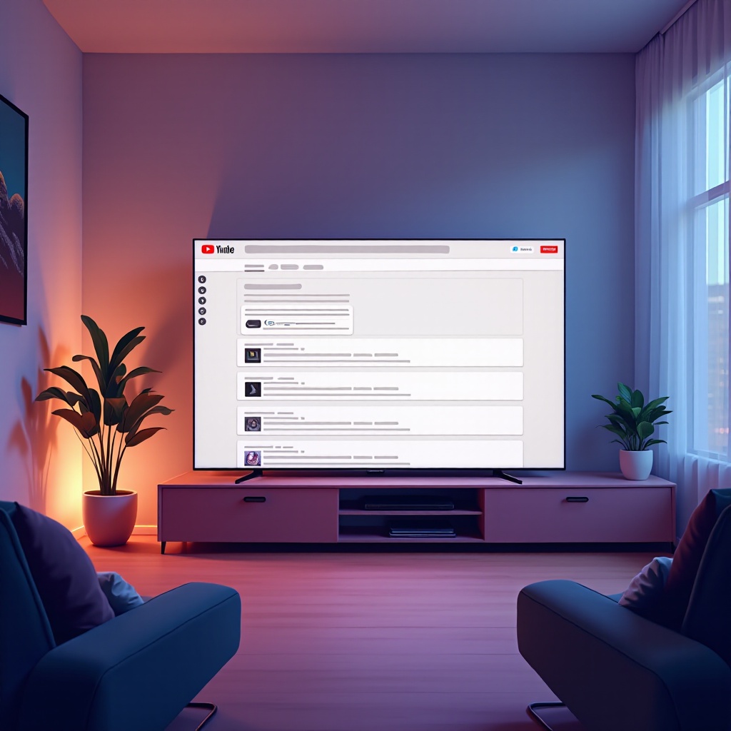 cách xóa tài khoản youtube trên tv
