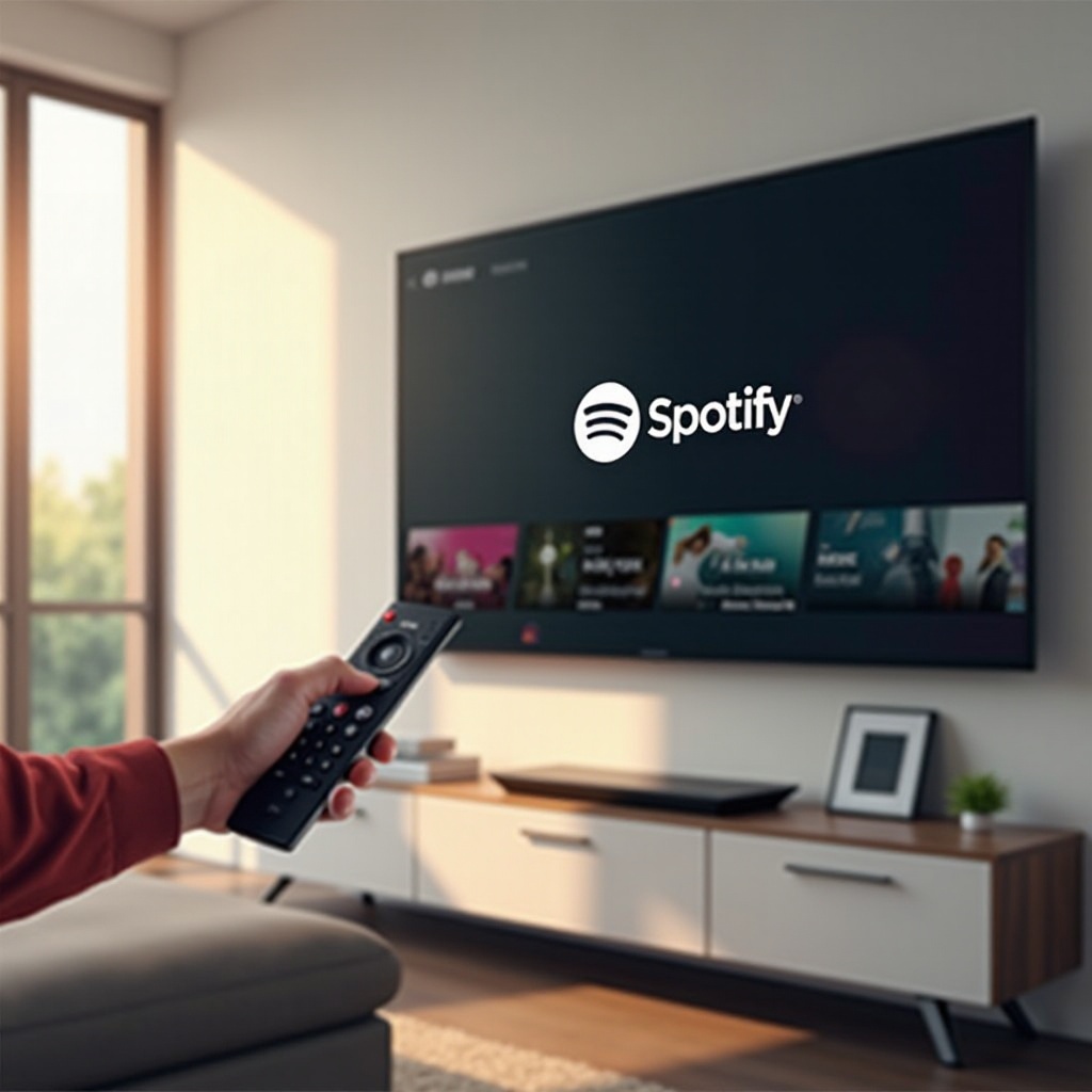 cách tải spotify trên tv lg