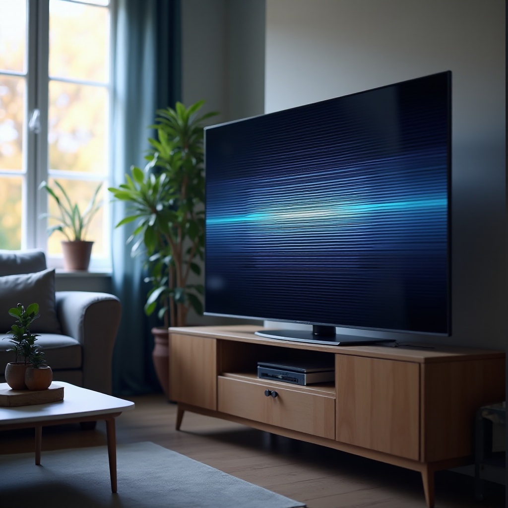 tv samsung bị sọc ngang