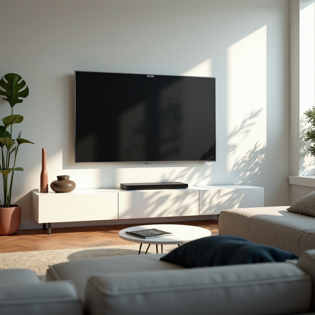 màn hình tv bị nhiễu